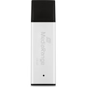 Флаш памет 128GB MediaRange, сребрист на супер цени