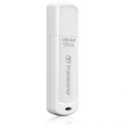 Флаш памет 128GB Transcend JetFlash 730, бял на супер цени