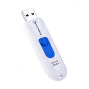 Флаш памет 128GB Transcend JetFlash 790, бял/син на супер цени
