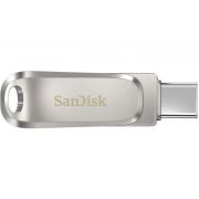 Флаш памет 1TB SanDisk Ultra Dual Drive Luxe, сребрист на супер цени