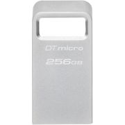 Флаш памет 256GB Kingston DataTraveler Micro, сребрист на супер цени