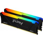 Памет 2x16GB DDR4 3200 Kingston FURY Beast RGB Intel XMP на супер цени