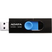 Флаш памет 32GB ADATA UV320, черен/син на супер цени