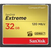 Карта памет  32GB CF SanDisk Extreme, Златист на супер цени