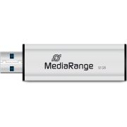 Флаш памет 32GB MediaRange, сребрист на супер цени