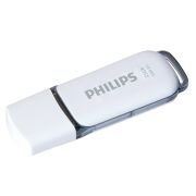 Флаш памет 32GB Philips Snow Edition 3.0, бял/сив на супер цени