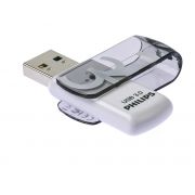 Флаш памет 32GB Philips Vivid 3.0, бял/сив на супер цени