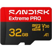 Карта памет 32GB SanDisk Extreme PRO UHS-I, черен/червен на супер цени