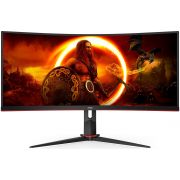 Монитор 34'' AOC AGON CU34G2XP/BK на супер цени