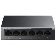 Суич 6-портов 10/100 Mbps настолен комутатор TP-Link LS106P с 4 PoE+ порта на супер цени