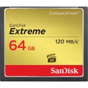 Карта памет  64GB CF SanDisk Extreme, Златист на супер цени