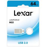Флаш памет 64GB Lexar JumpDrive M22, сребрист на супер цени