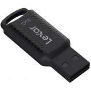 Флаш памет 64GB Lexar JumpDrive V400, черен на супер цени