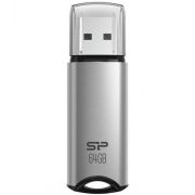 Флаш памет 64GB Silicon Power Marvel M02, сребрист на супер цени