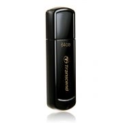 Флаш памет 64GB Transcend JetFlash 350, Черен на супер цени