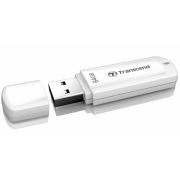 Флаш памет 64GB Transcend JetFlash 370, бял на супер цени