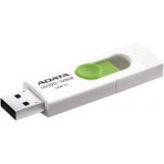 Флаш памет 64GB ADATA UV320, бял/зелен на супер цени