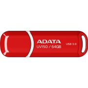 Флаш памет 64GB ADATA UV150, червен на супер цени