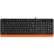 Клавиатура A4TECH FStyler FKS10, черен/оранжев на супер цени