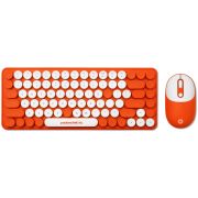 Безжичен комплект Acer PackardBell The Dot Combo, оранжев/бял на супер цени