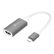 Адаптер j5create JCA153G USB Type C към HDMI, сив/бял на супер цени