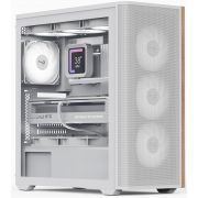 Компютърна кутия AeroCool D501A, бял на супер цени