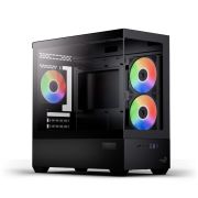 Компютърна кутия AeroCool P300D Digi, черен на супер цени