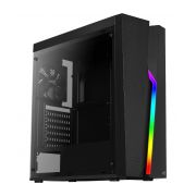 Компютърна кутия AeroCool Bolt RGB, черен на супер цени