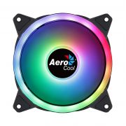 Вентилатор AeroCool Duo 12, черен на супер цени