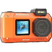 Безогледален фотоапарат AGFA Realishot WP9500, черен/оранжев на супер цени