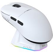 Безжична геймърска мишка Ajazz AJ159 PRO, бял на супер цени
