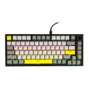 Геймърска клавиатура Ajazz AK820, черен на супер цени