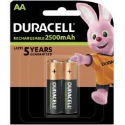 Комплект никел-металхидридни батерии Duracell 1.2V 2500 mAh на супер цени
