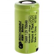 Акумулаторна батерия  GP NiMH 600mAh 1.2V на супер цени