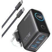 Зарядно устройство Anker 100W, черен на супер цени