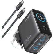 Зарядно устройство Anker 100W, черен на супер цени
