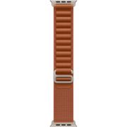 Каишка Apple Alpine Loop за Apple Watch 49 мм, S, Terra Cotta/Natural Titanium Finish на супер цени