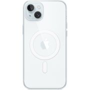 Гръб Apple Silicone Clear MagSafe за Apple iPhone 15, прозрачен на супер цени