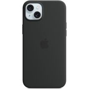 Гръб Apple Silicone MagSafe за Apple iPhone 15, Black на супер цени