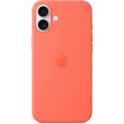 Гръб Apple Silicone MagSafe за Apple iPhone 16 Plus, Tangerine на супер цени