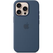Гръб Apple Silicone MagSafe за Apple iPhone 16 Pro, Denim на супер цени