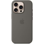 Гръб Apple Silicone MagSafe за Apple iPhone 16 Pro, Stone Gray на супер цени