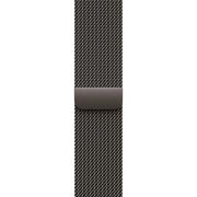 Каишка Apple Milanese Loop за Apple Watch 46 мм, M/L, Slate на супер цени