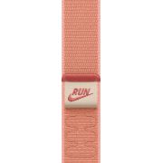 Каишка Apple Nike Sport Loop за Apple Watch 40 мм, Alpenglow Pink на супер цени
