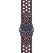 Каишка Apple Nike Sport за Apple Watch 42 мм, S/M, Blue Flame на супер цени