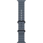 Каишка Apple Ocean Band за Apple Watch 49 мм, Anchor Blue/Black Titanium Finish на супер цени