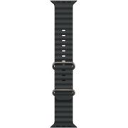 Каишка Apple Ocean Band за Apple Watch 49 мм, Black/Natural Titanium Finish на супер цени