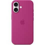Гръб Apple Silicone MagSafe за Apple iPhone 16, Fuchsia на супер цени