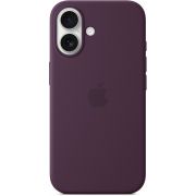 Гръб Apple Silicone MagSafe за Apple iPhone 16, Plum на супер цени