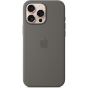 Гръб Apple Silicone MagSafe за Apple iPhone 16 Pro Max, Stone Gray на супер цени